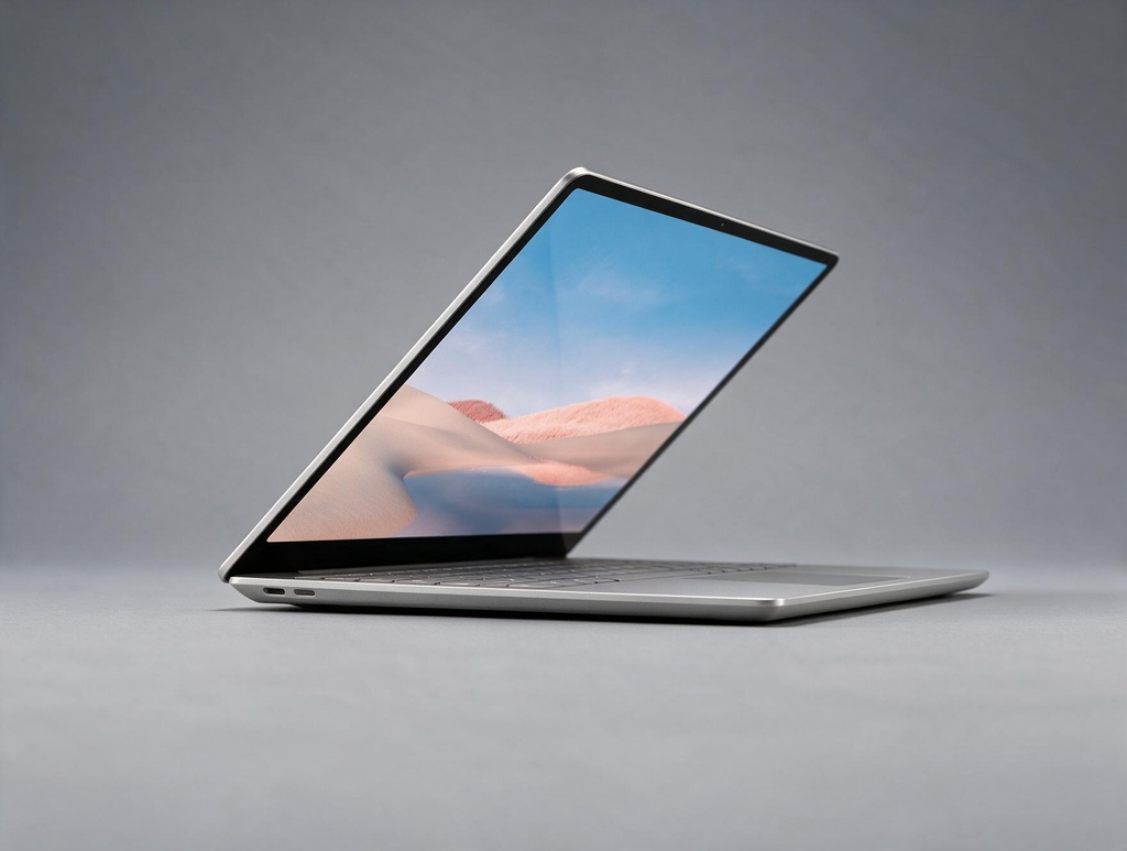 Portátil Reacondicionado MICROSOFT Surface Laptop Go 1943 12.4\ / i5-10th / 8gb / 256gb Ssd / Win 10 Pro / Teclado kit de pegatinas de conversión / Grado A"