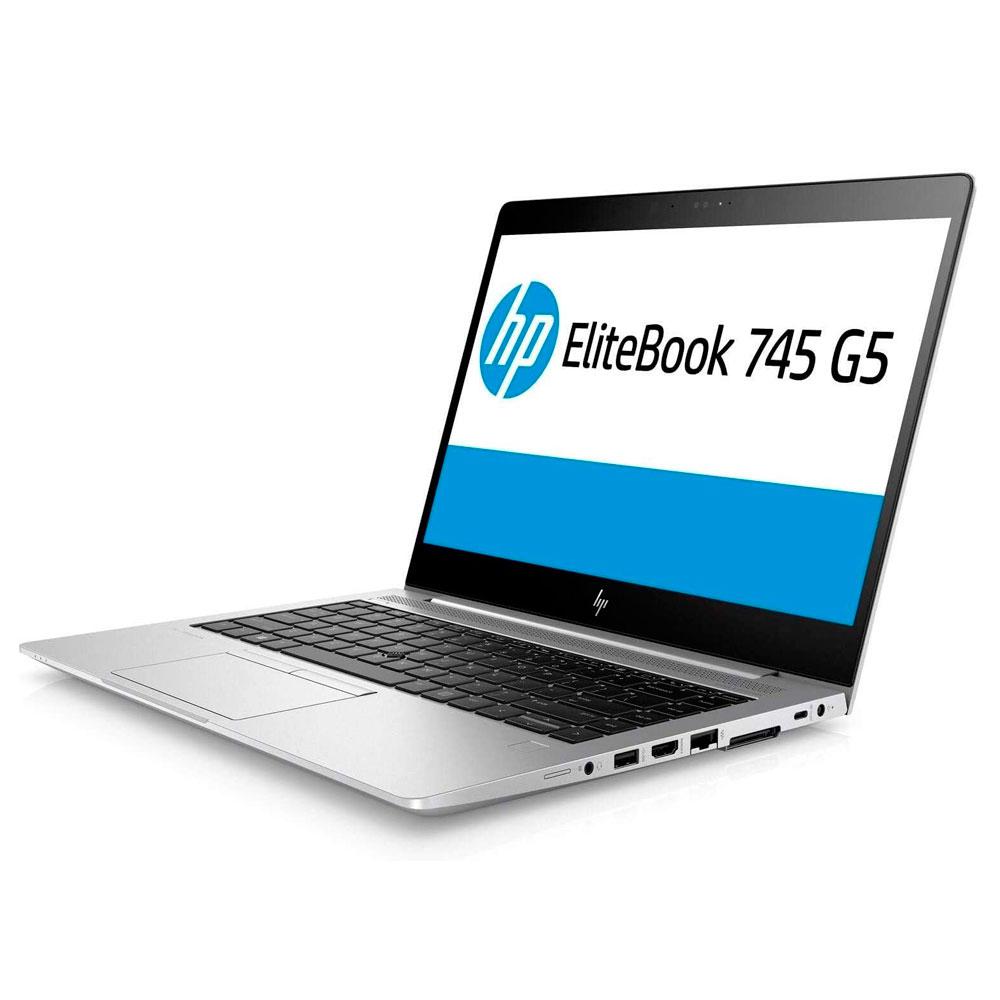 Portátil Reacondicionado HP Elitebook 745 G5 14\/ AMD Ryzen 5 PRO 2500U / 16Gb/ 256Gb SSD / Windows 11 Pro / Teclado español / Grado A"