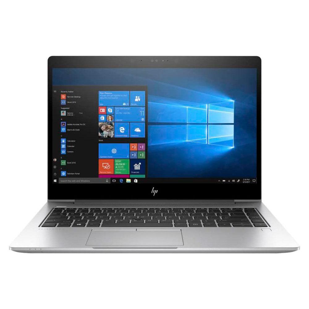 Portátil Reacondicionado HP Elitebook 840 G6 14\ / i5-8th / 8Gb / 256Gb M2 / Windows 11 Pro / Teclado Español / Grado A- Fuga de luz"