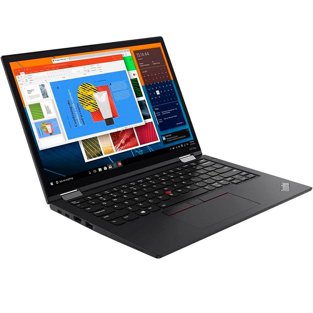 Portátil Reacondicionado LENOVO Thinkpad X13 Yoga Gen 2 13.3\ Táctil / i5-11th / 16Gb / 256Gb M2 / Win 11 Pro / Teclado español / Grado B NO funciona 1 de los puertos type-c / Lapiz Incluido"